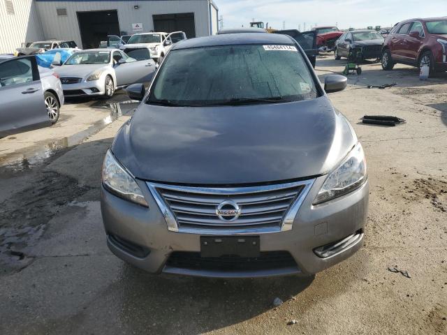 3N1AB7AP0FY375987 - 2015 NISSAN SENTRA S GRAY photo 5