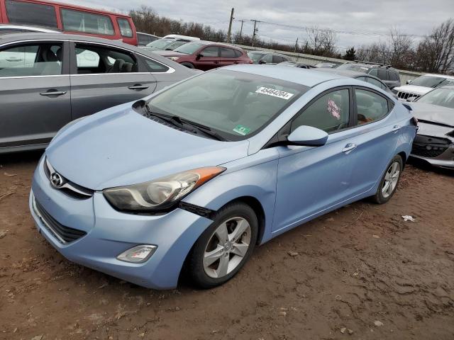 KMHDH4AE2CU432674 - 2012 HYUNDAI ELANTRA GLS BLUE photo 1