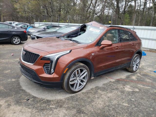 1GYFZFR48KF199530 - 2019 CADILLAC XT4 SPORT ORANGE photo 1