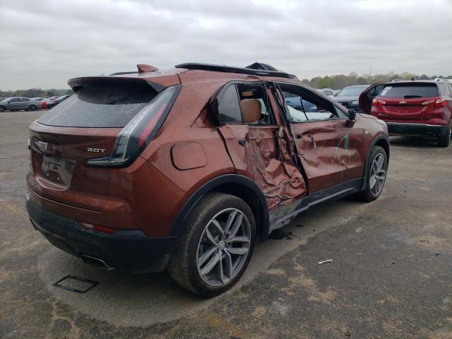 1GYFZFR48KF199530 - 2019 CADILLAC XT4 SPORT ORANGE photo 3