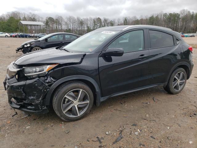 3CZRU6H5XNM759798 - 2022 HONDA HR-V EX BLACK photo 1