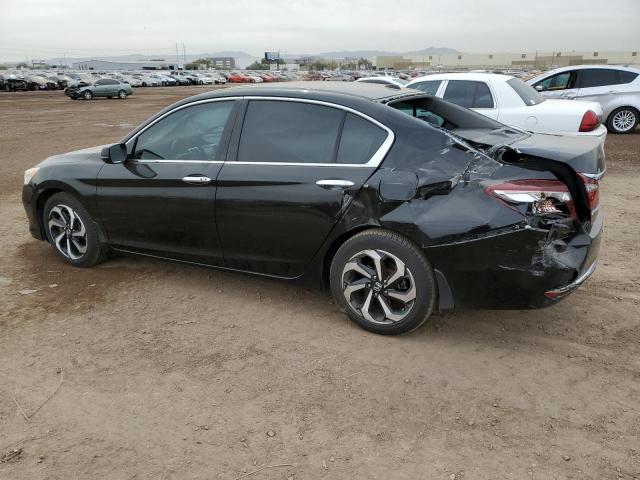 1HGCR2F89HA073726 - 2017 HONDA ACCORD EXL BLACK photo 2