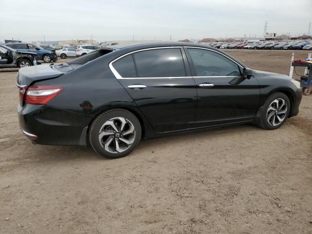 1HGCR2F89HA073726 - 2017 HONDA ACCORD EXL BLACK photo 3