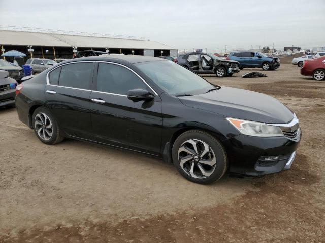 1HGCR2F89HA073726 - 2017 HONDA ACCORD EXL BLACK photo 4