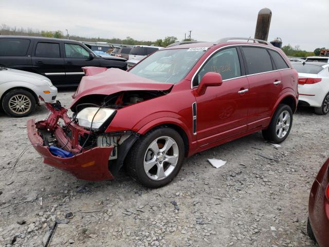 3GNAL4EK6ES576776 - 2014 CHEVROLET CAPTIVA LTZ RED photo 1