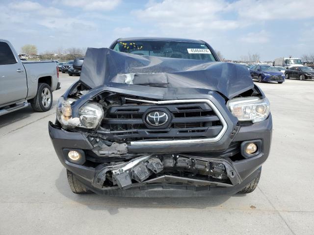 5TFAZ5CN4KX086762 - 2019 TOYOTA TACOMA DOUBLE CAB CHARCOAL photo 5