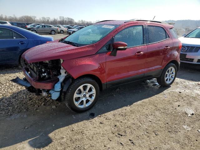 MAJ3S2GE7KC254039 - 2019 FORD ECOSPORT SE MAROON photo 1