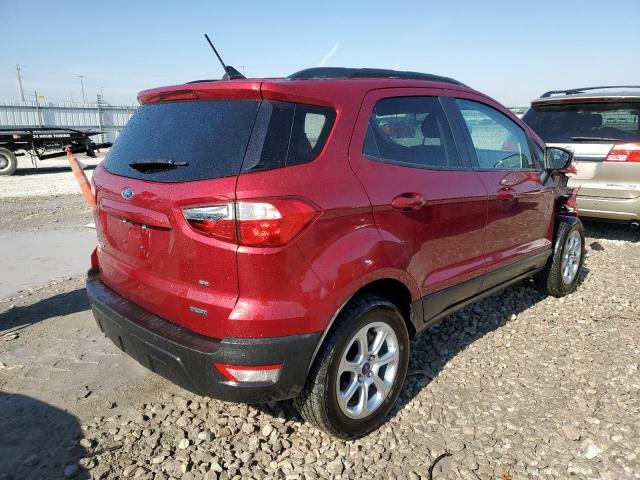 MAJ3S2GE7KC254039 - 2019 FORD ECOSPORT SE MAROON photo 3