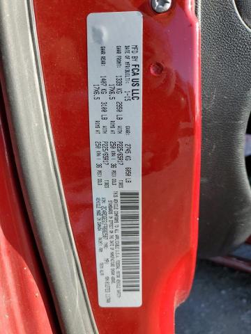 2C4RDGEG1FR682587 - 2015 DODGE GRAND CARA R/T RED photo 14