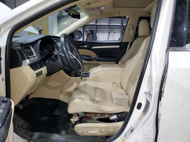 5TDJKRFHXES031731 - 2014 TOYOTA HIGHLANDER XLE 白色 照片 7