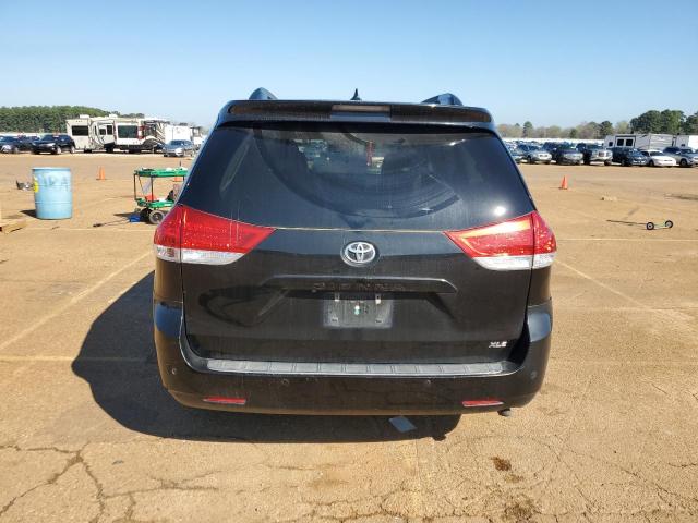 5TDYK3DC3ES496435 - 2014 TOYOTA SIENNA XLE BLACK photo 6