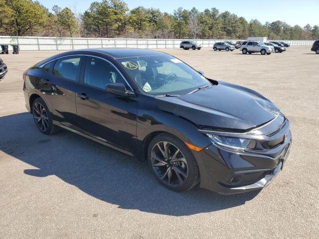 19XFC2F87LE215672 - 2020 HONDA CIVIC SPORT BLACK photo 4