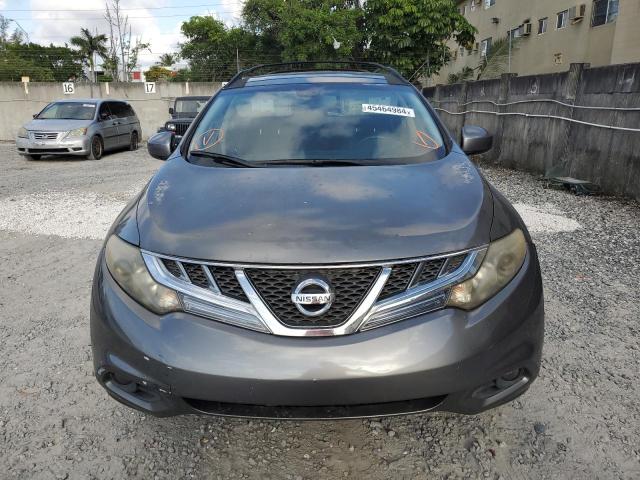 JN8AZ1MU8DW206333 - 2013 NISSAN MURANO S GRAY photo 5