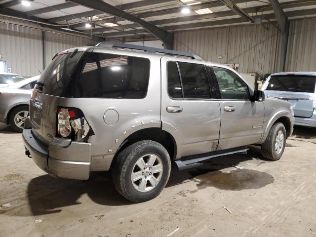 1FMEU73E28UB02023 - 2008 FORD EXPLORER XLT SILVER photo 3