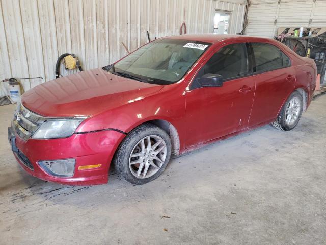 3FAHP0GA6AR322839 - 2010 FORD FUSION S RED photo 1