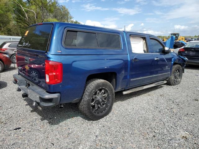 3GCPCSEC0JG221213 - 2018 CHEVROLET SILVERADO C1500 LTZ BLUE photo 3