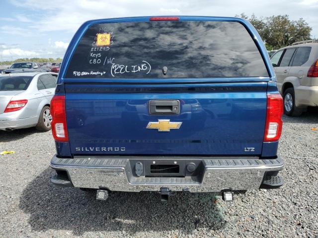 3GCPCSEC0JG221213 - 2018 CHEVROLET SILVERADO C1500 LTZ BLUE photo 6