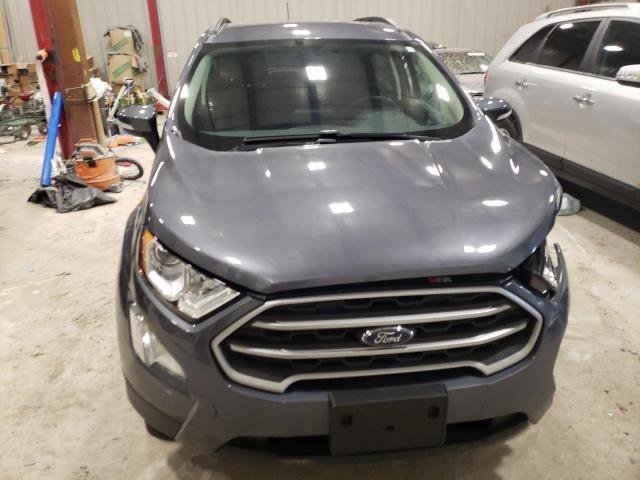 MAJ6S3GL6KC275501 - 2019 FORD ECOSPORT SE GRAY photo 5