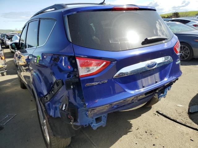 1FMCU0HX3DUC46585 - 2013 FORD ESCAPE SEL BLUE photo 2