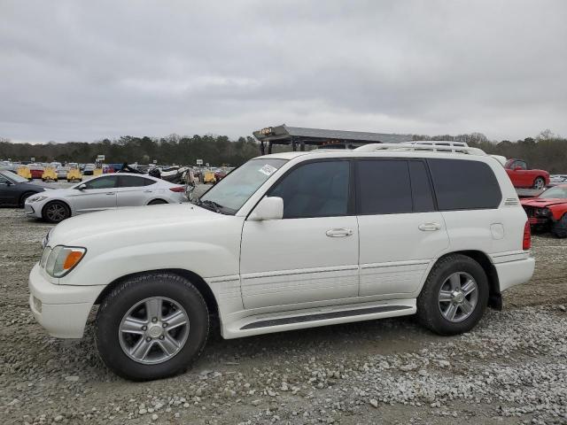 JTJHT00W464015131 - 2006 LEXUS LX 470 WHITE photo 1