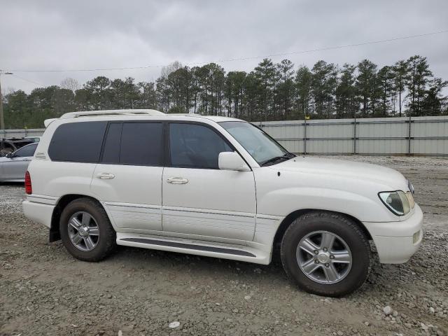 JTJHT00W464015131 - 2006 LEXUS LX 470 WHITE photo 4