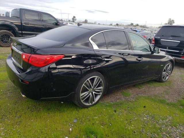 JN1AV7AP4GM490085 - 2016 INFINITI Q50 HYBRID BLACK photo 3