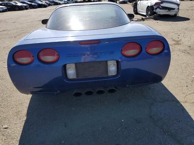 1G1YY22G025124009 - 2002 CHEVROLET CORVETTE BLUE photo 6