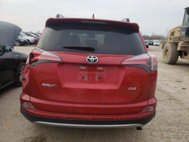 JTMWFREV8HJ137985 - 2017 TOYOTA RAV4 XLE RED photo 6