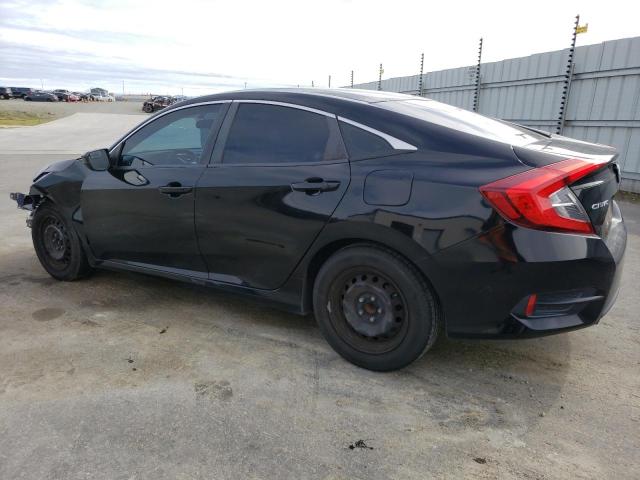 19XFC2F55HE207552 - 2017 HONDA CIVIC LX BLACK photo 2