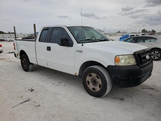 1FTRX12W37FA77821 - 2007 FORD F150 WHITE photo 4