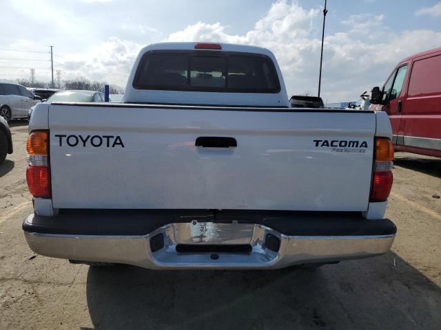 5TEGM92N34Z394194 - 2004 TOYOTA TACOMA DOUBLE CAB PRERUNNER WHITE photo 6