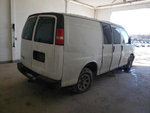 1GCSGAFX6C1109706 - 2012 CHEVROLET EXPRESS G1 WHITE photo 3