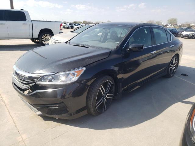 1HGCR2F58HA268299 - 2017 HONDA ACCORD SPORT BLACK photo 1