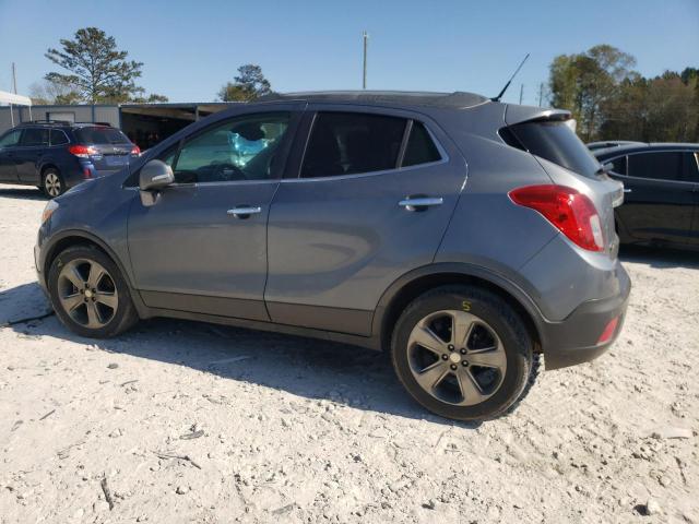 KL4CJDSB4EB696335 - 2014 BUICK ENCORE PREMIUM GRAY photo 2