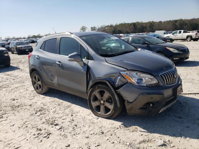 KL4CJDSB4EB696335 - 2014 BUICK ENCORE PREMIUM GRAY photo 4