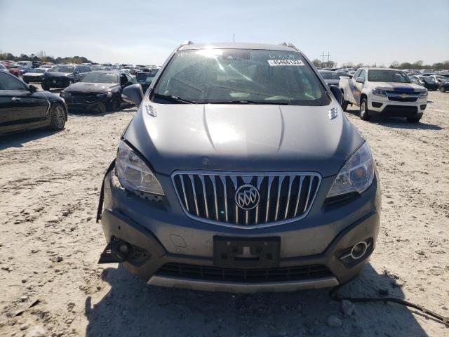 KL4CJDSB4EB696335 - 2014 BUICK ENCORE PREMIUM GRAY photo 5