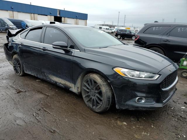 3FA6P0LUXDR322872 - 2013 FORD FUSION SE HYBRID BLACK photo 4