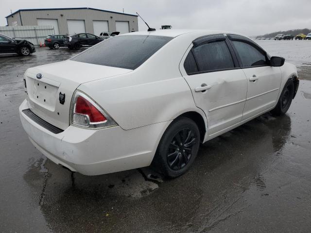 3FAHP06Z99R133704 - 2009 FORD FUSION S WHITE photo 3