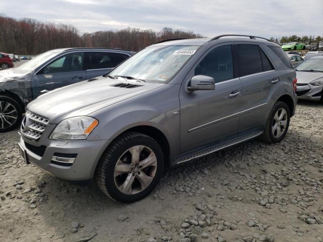 4JGBB2FB5BA670787 - 2011 MERCEDES-BENZ ML 350 BLUETEC SILVER photo 1