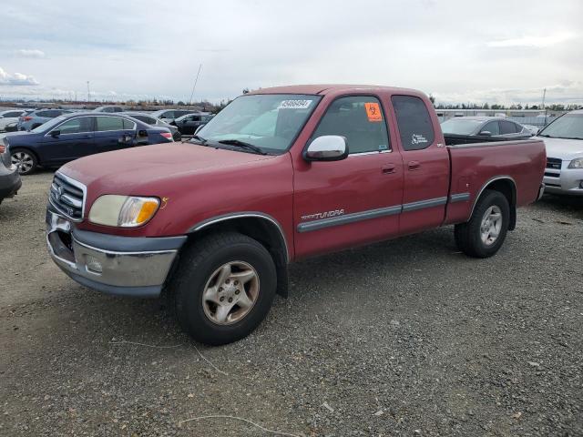 5TBRT341X2S327131 - 2002 TOYOTA TUNDRA ACCESS CAB BURGUNDY photo 1