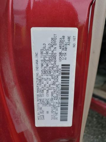 5TBRT341X2S327131 - 2002 TOYOTA TUNDRA ACCESS CAB ბურგუნდია ფოტო 12