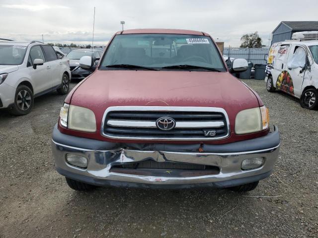 5TBRT341X2S327131 - 2002 TOYOTA TUNDRA ACCESS CAB BURGUNDY photo 5