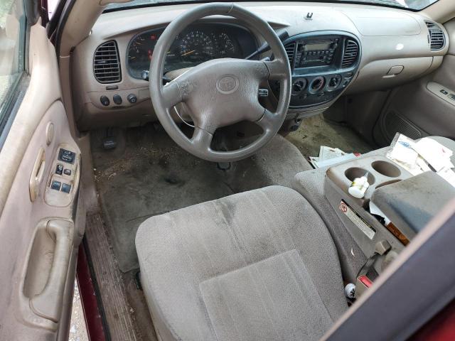 5TBRT341X2S327131 - 2002 TOYOTA TUNDRA ACCESS CAB ბურგუნდია ფოტო 8