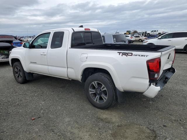 5TFRZ5CN8KX079347 - 2019 TOYOTA TACOMA ACCESS CAB WHITE photo 2