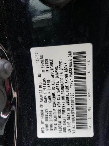 19UUA8F54DA001590 - 2013 ACURA TL TECH BLACK photo 13