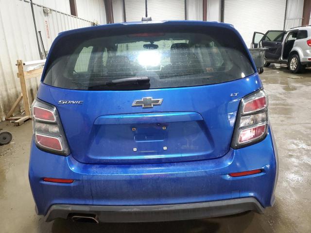 1G1JD6SG4J4118335 - 2018 CHEVROLET SONIC LT BLUE photo 6