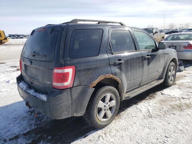 1FMCU93158KA65139 - 2008 FORD ESCAPE XLT BLACK photo 3