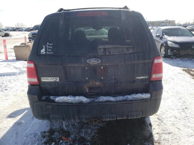 1FMCU93158KA65139 - 2008 FORD ESCAPE XLT BLACK photo 6