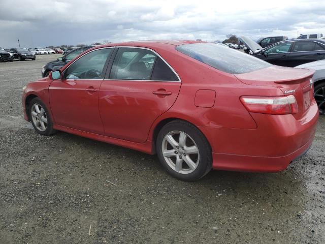 4T1BK46K87U017498 - 2007 TOYOTA CAMRY LE RED photo 2