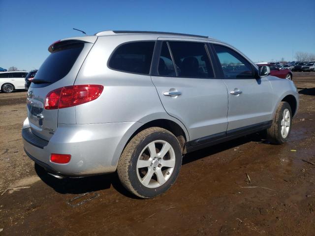 5NMSH13E08H151754 - 2008 HYUNDAI SANTA FE SE SILVER photo 3